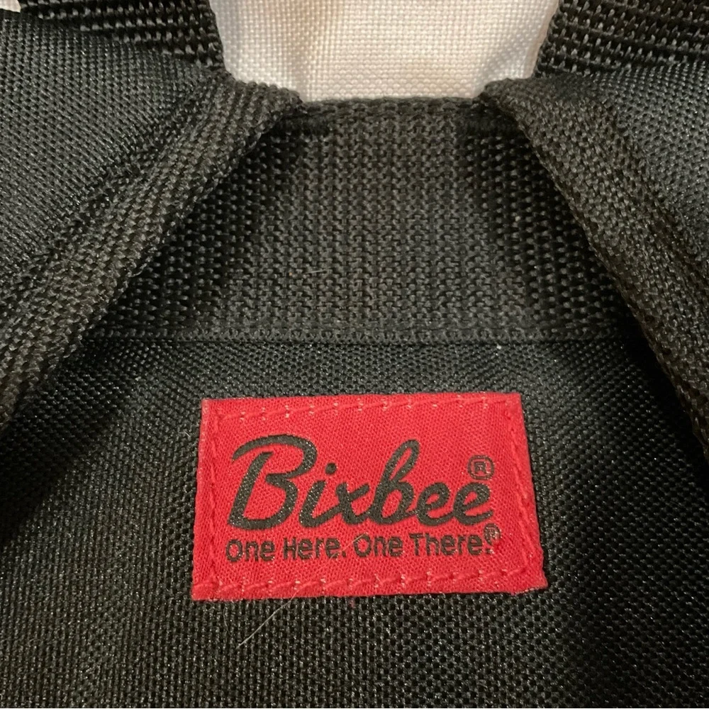 Bixbee Kids: (one here - one there) about/ approximately 16” inch backpack.